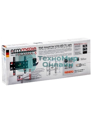 Кронштейн для телевизора Arm Media PLASMA-5 черный 15