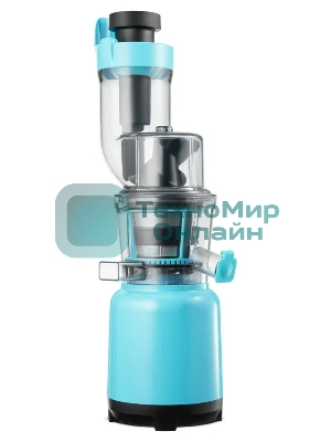 Соковыжималка шнековая Hyundai HY-JS6534 300 Вт рез.сок.:600мл. светло-синий