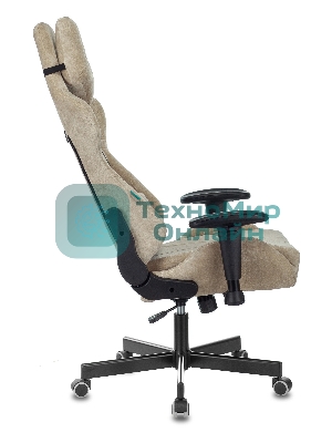 Кресло Бюрократ VIKING KNIGHT LT21 FABRIC песочный, ткань, 120 кг, механизм качания