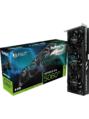 Видеокарта Palit PA-RTX 5060Ti INFINITY 3 OC 8Gb