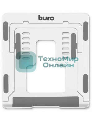 Подставка для ноутбука Buro BU-LS120 238x17x215мм 450г алюминий серебристый