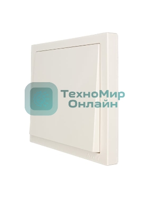 Выключатель 1-кл. СП ZIMA IP20 10А безвинт. зажим слон. кость LEZARD 704-9088-100QC