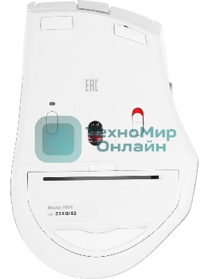 Мышь беспроводная A4Tech Fstyler FB35 белый/серый, 2000 dpi, радиоканал, Bluetooth, USB, кнопки - 6