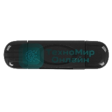 Кард-ридер Netac WK14/черный/SD/SDHC/SDXC/microSD/microSDHC/microSDXC/USB 3.0/USB Type-C/пластик