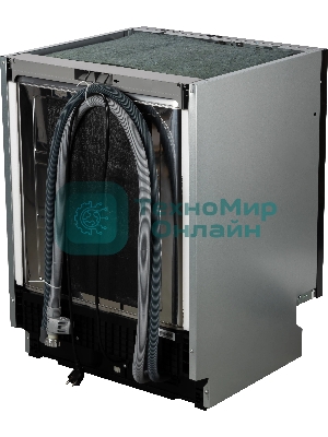 Посудомоечная машина LEONORD LDW-60B01, черный, 60 см, 12 компл., 49 дБ., класс А++