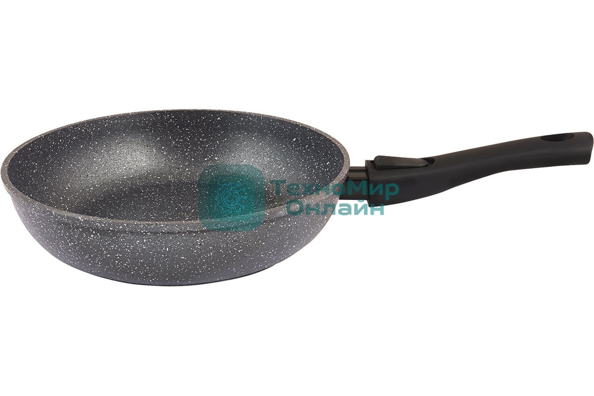 Сковорода а/пр литая 26см съемн/руч Кристалл ТМ Традиция