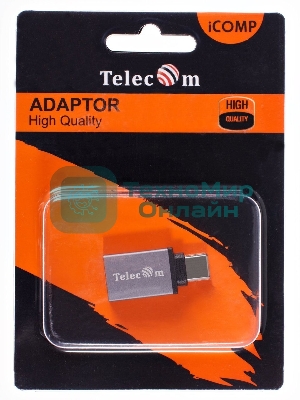 Переходник OTG USB 3.1 Type-C --> USB 3.0 Af Telecom TA431M