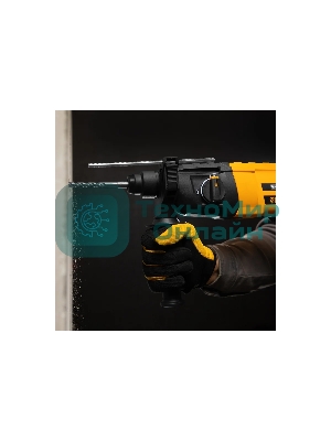 Перфоратор электрический Denzel RHH-600-22, SDS-plus, 600 Вт, 2,5 Дж, 2 реж.