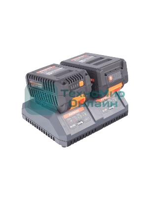 Устройство зарядное GL422, 40В платформа LCT, ток зарядки 2,0А, два слота