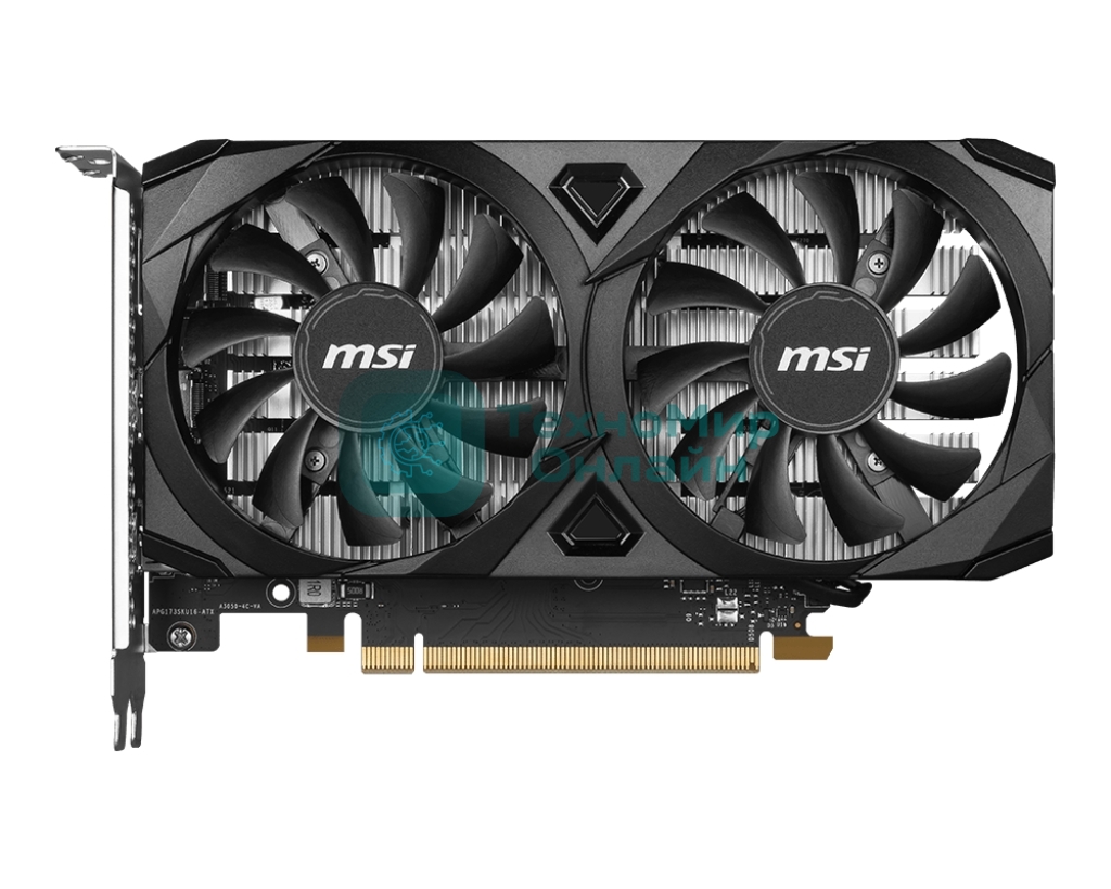 Видеокарта MSI RTX 3050 VENTUS 2X E 6G OC NVIDIA RTX 3050 6Gb, GDDR6, PCI-E 4.0, HDMIx2 DPx1 HDCP