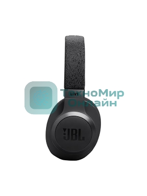 Беспроводные/проводные наушники JBL Live 770NC черный, полноразмерные, Bluetooth 5.3 + проводной, адаптивное шумоподавление , до 65 ч