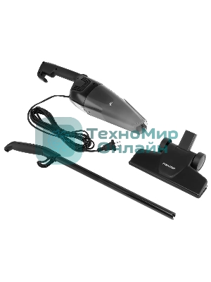 Пылесос вертикальный Starwind SCH1550 черный, питание от сети, 120 Вт, уборка сухая, пылесборник 1 л