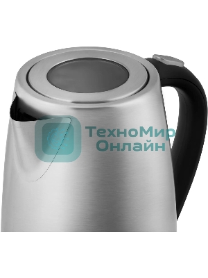 Чайник электрический Vitek VT-7000 1.7 л, 2200 Вт, серебристый (корпус: металл)