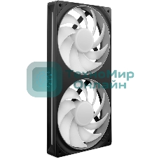 Вентилятор для корпуса Case Cooler NZXT F240 RGb Core (120x120x25мм, 4-pin PWM, RGb, 75.12CFM, 30dBA, 2400RPM, Black, Single-Frame RGb Fan Unit)