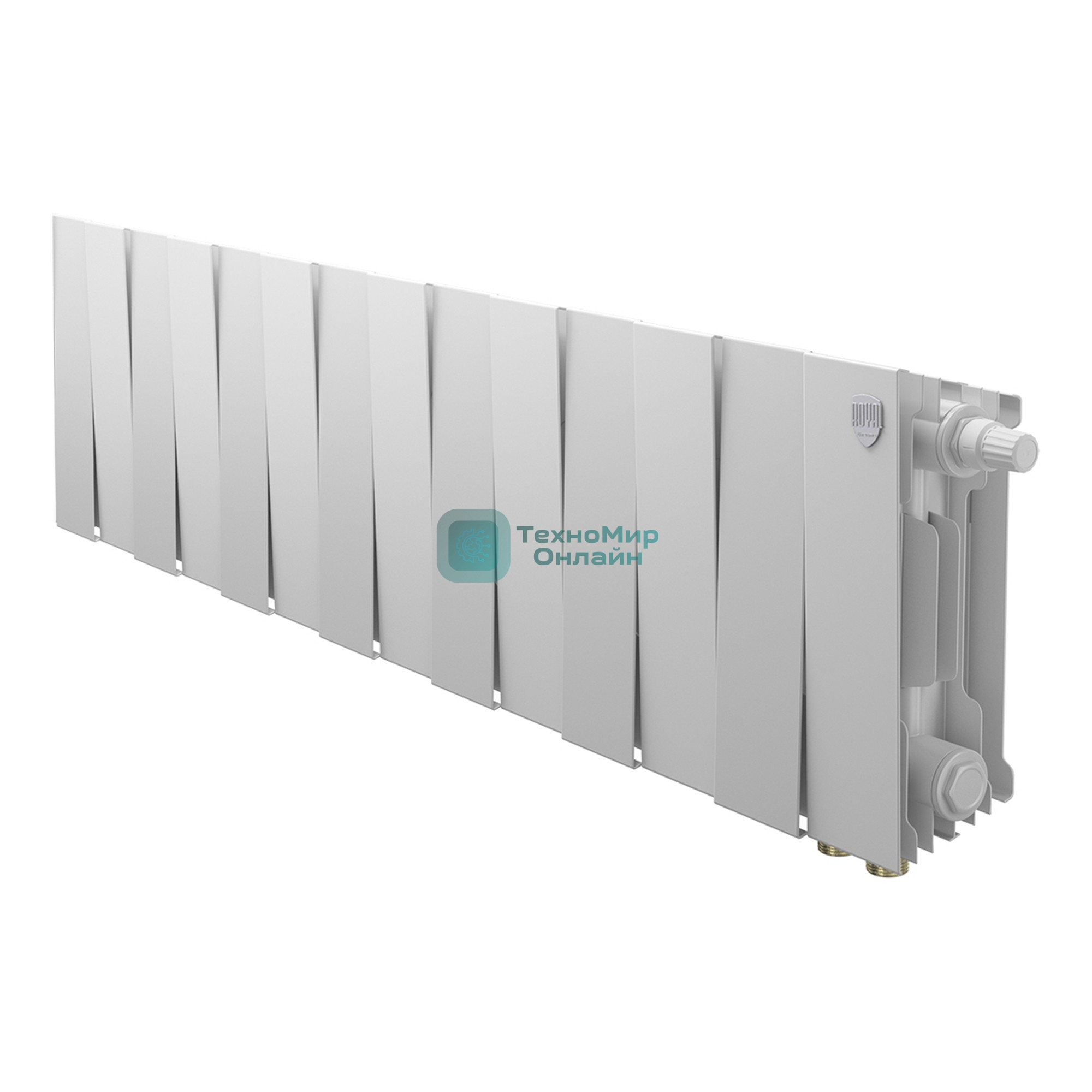 Радиатор биметаллический Royal Thermo PianoForte 200 белый VR80 - 14 секц.