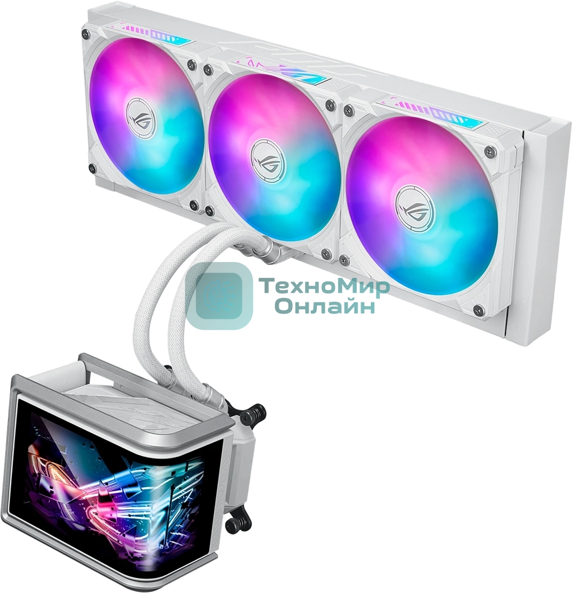 Система жидкостного охлаждения ASUS ROG RYUO IV SLC 360 ARGB WHT