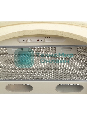 Вытяжка каминная Elikor Ротонда 60П-650-П3Л бежевый, 60 см, 650 куб. м/ч, 56 дБ