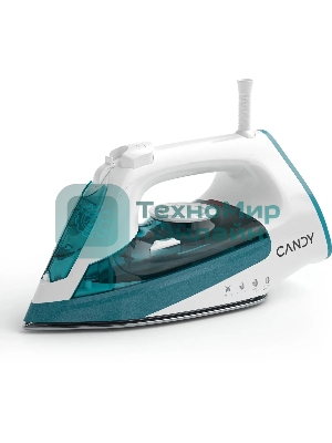 Утюг Candy CI-106 белый/бирюзовый, 3200 Вт, 180 г/мин, 400 мл