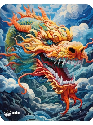 Коврик для мыши Cactus Colorful Dragon CS-MP-D07M 300x250x3мм