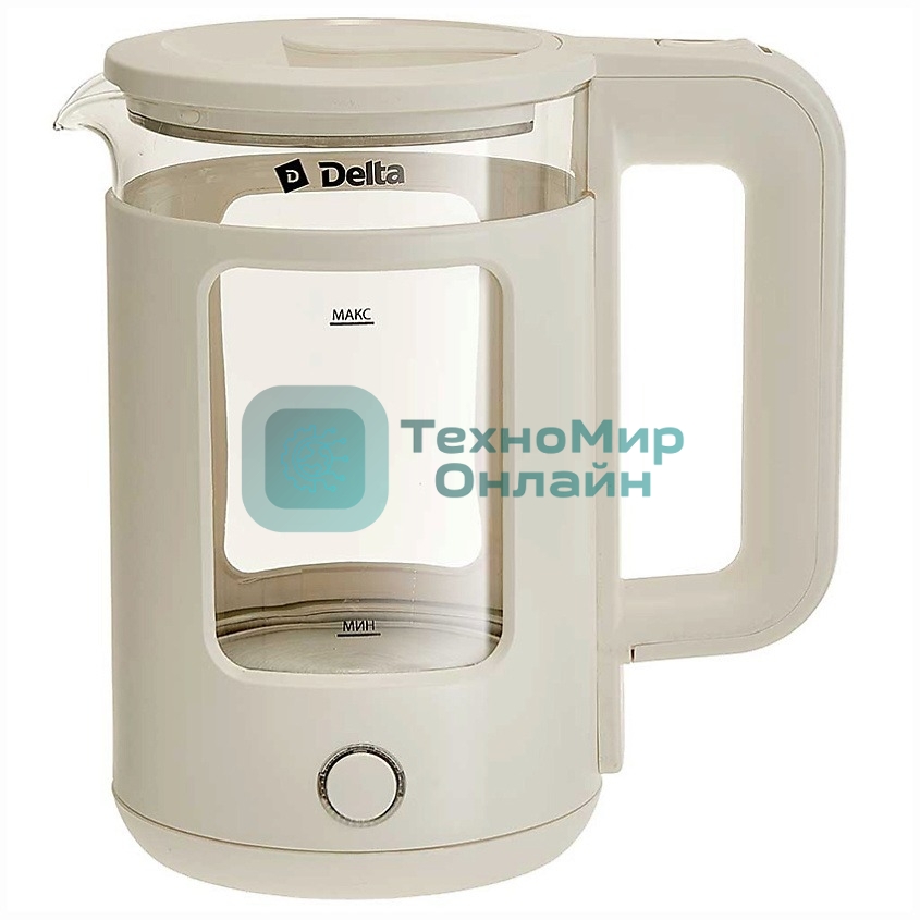 Чайник электрический Delta DL-1112 белый