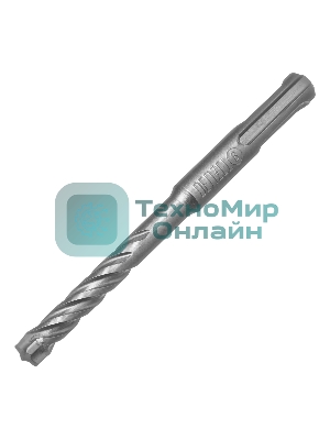 Бур по бетону Denzel цельная крестовая пластина, 8x115 мм, SDS PLUS