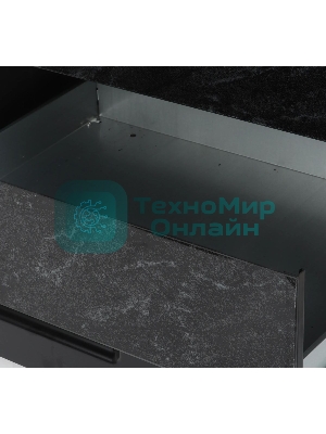 Плита газовая Gefest ПГ 6300-03 0053 мрамор черный, конфорок 4 шт, духовка 52 л, 60 см x 85 см x 60 см