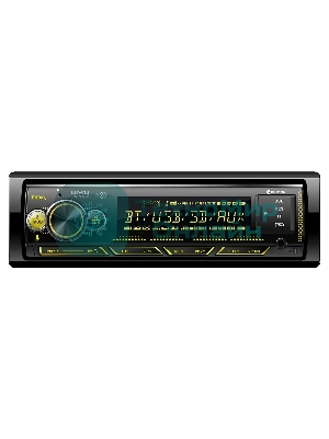 Автомагнитола AIWA HWD-700DSP, 1 DIN, Bluetooth, USB Type-A, AUX, пульт ДУ