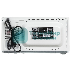 Микроволновая печь JVC JK-MW123M белый, 20 л, 700 Вт, переключатели - поворотный механизм