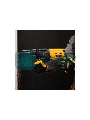 Перфоратор электрический Denzel RHH-600-22, SDS-plus, 600 Вт, 2,5 Дж, 2 реж.