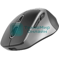 Мышь беспроводная Oklick 516MW черный/серебристый, 1600 dpi, радиоканал, Bluetooth, USB, кнопки - 6