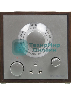 Радиоприемник настольный Hyundai H-SRS200 вишня USB SD/MMC