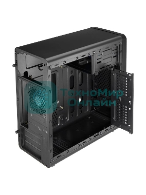 Компьютерный корпус Aerocool/Formula Qs-182 черный без БП mATX 2x120мм 2xUSB 2.0 1xUSB 3.0 audio