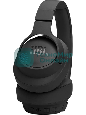 Беспроводные/проводные наушники JBL Tune 770NC черный, полноразмерные, Bluetooth + проводной, адаптивное шумоподавление, до 70 ч