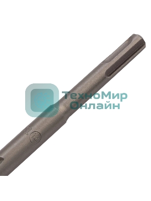 Бур по бетону Denzel двойная спираль, Cobalt W-tip, 14x460 мм, SDS PLUS
