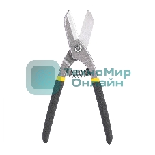 Ножницы по металлу прямые Deli DL4371 250мм, высокоуглеродистая сталь 55, прорезиненная рукоятка