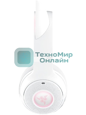 Гарнитура Razer Kraken Kitty V2 BT белый, беспроводная, Bluetooth, подсветка Razer Chroma RGB