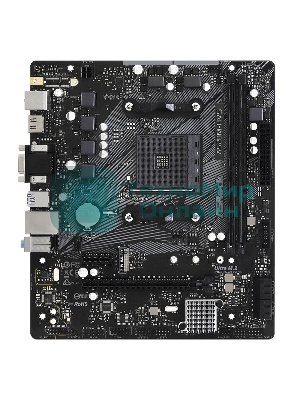 Материнская плата ASRock A520M-HVS, AM4, AMD A520, 2xDDR4, 4xSATA, 1xM.2, 1xPCIe 3.0 x16, 1xPCIe 3.0 x1, 1xHDMI, 1xVGA, 1x 1Gb LAN, 3x3.5 мм, 7.1, mATX