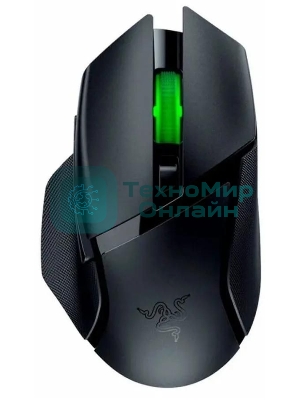 Мышь беспроводная Razer Basilisk V3 Hyperspeed черный, 18000 dpi, радиоканал, Bluetooth, USB, кнопки - 7