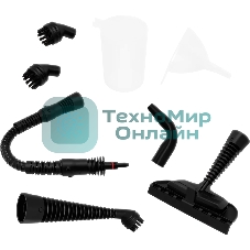 Пароочиститель ARESA AR-4901 белый, ручной, 1050 Вт, 35 г/мин, 450 мл