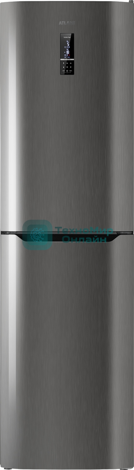 Холодильник Atlant ХМ-4625-179 ND антрацит двухкамерный 211/125л морозилка снизу, No Frost