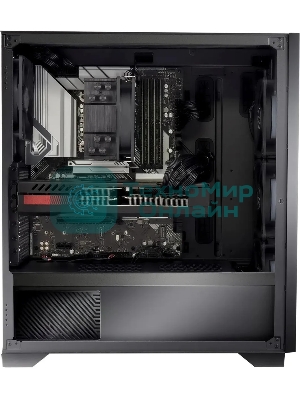 Компьютер IRU Tactio 510B7GP TWR i7 14700F (2.1) 32Gb SSD 1Tb RTX 5070 12Gb FreeDOS GbitEth 750W черный (RUS) (2146243)