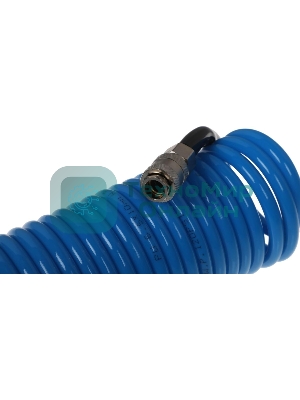 Шланг FUBAG 170302 спиральный с фитингами рапид полиуретан 15 бар 6x10мм 15м