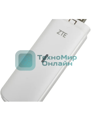 Модем ZTE MF833 2G/3G/4G USB Firewall +Router внешний белый