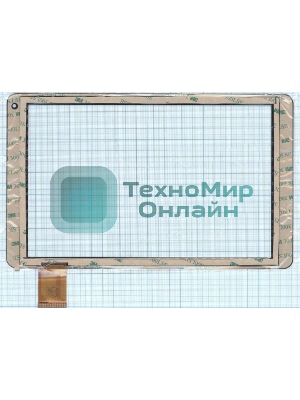 Сенсорное стекло (тачскрин) ZYD101-57V01, черное