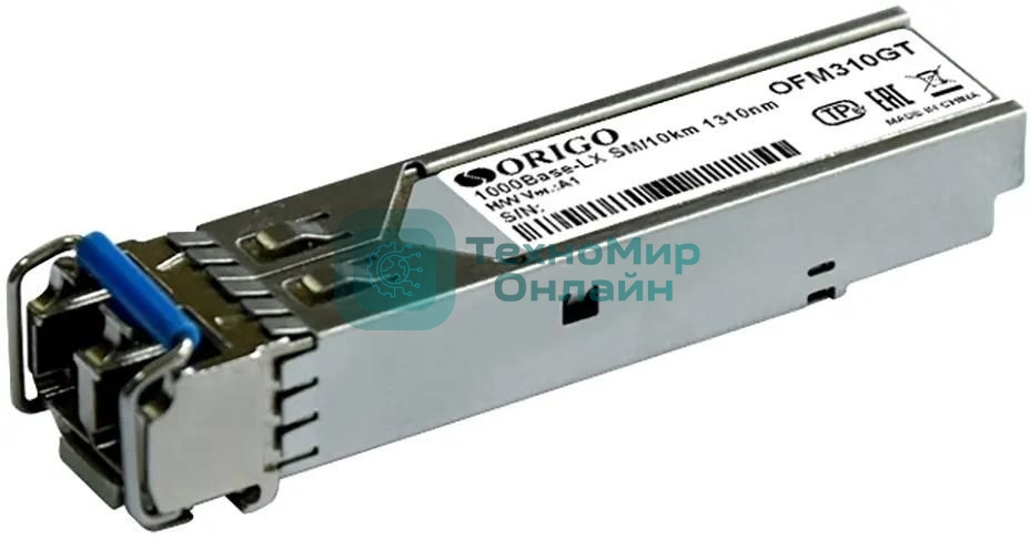 Трансивер Origo OFM310GT, оптич. SM 1 Гбит/с Tx:1310нм до 10км