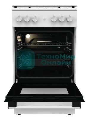 Плита газовая Gorenje GGI5A21WH белый, конфорок 4 газовых, духовка 67 л, 50 см x 85 см x 59.4 см