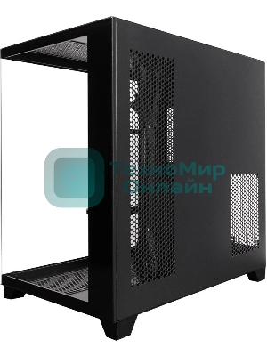 Компьютерный корпус 1STPLAYER MEGAVIEW MV8-TP черный ATX MV8-TP-BK