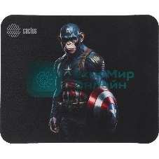 Коврик для мыши Cactus Captain America 250x200x3мм (CS-MP-D08S)