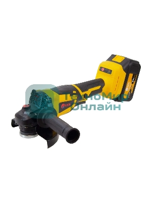 Угловая шлифовальная машина EDON AAG-21/125BL черный/желтый 25093