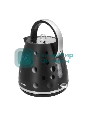 Чайник электрический Maunfeld MFK-647BK черный с хромированными элементами